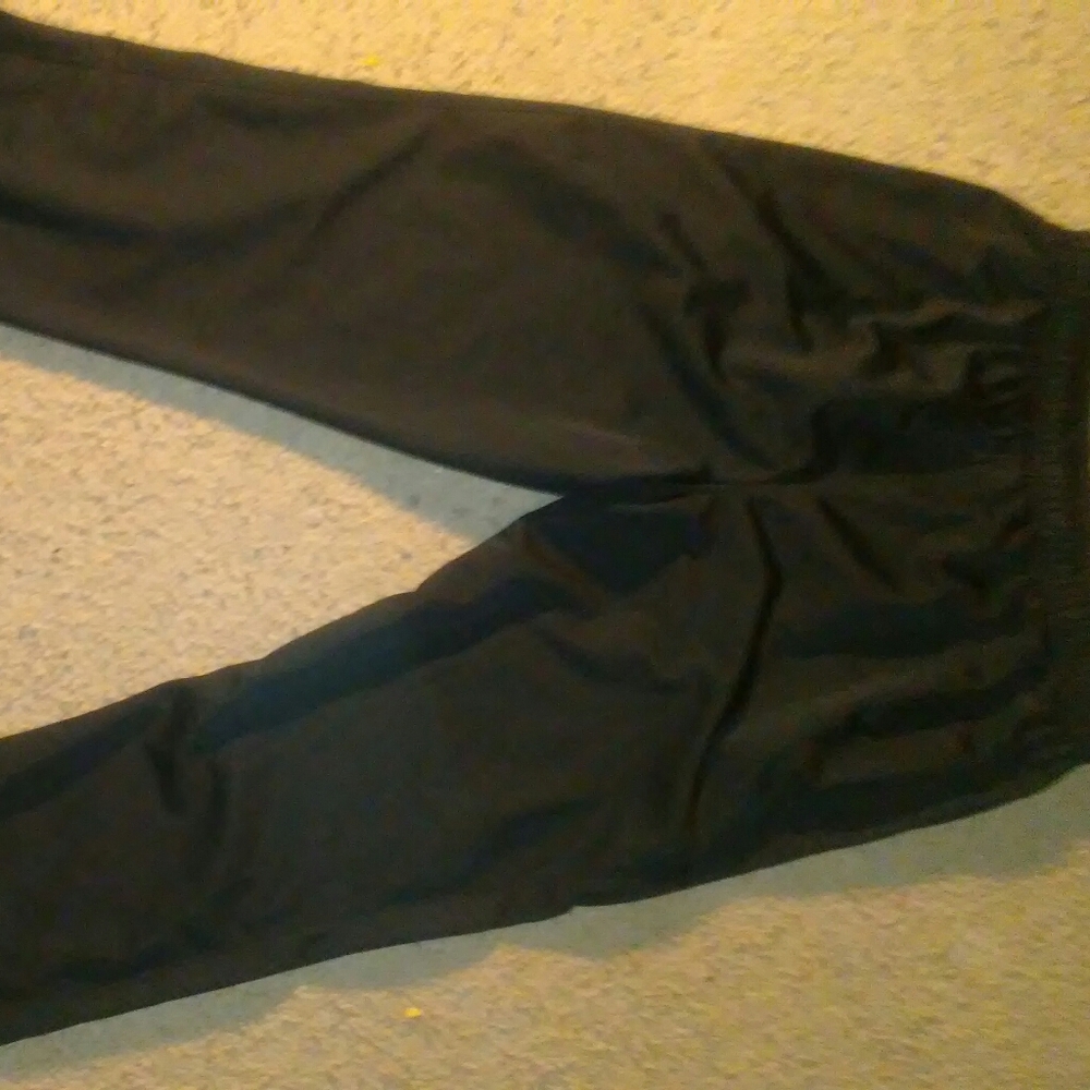 Black track pants